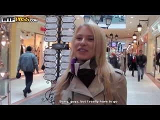  | wtfpass.com - blonde girl sex adventure in a cafe (russian pickup 3)