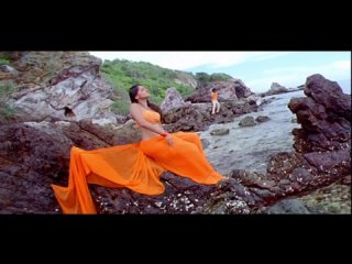 anushka shetty hottest seductive saree navel song from astram - 4k uhd full video song